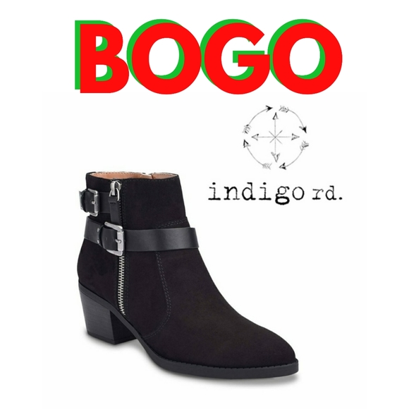 Indigo Shoes - INDIGO RD. | Zanor Black Ankle Boots Women